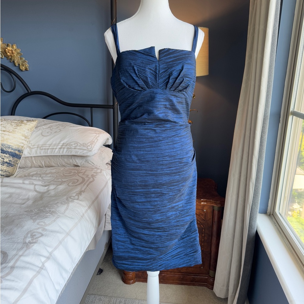 Navy Blue Cocktail Dress
